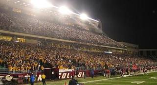 A night game at Alumni